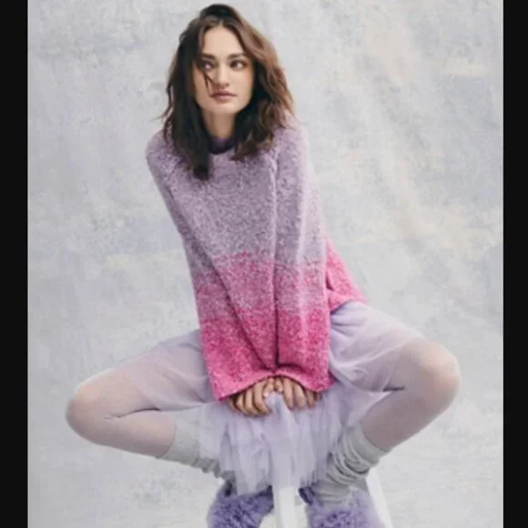 FREE PEOPLE Orchid Dust Push Send Mini Slip - Picture 2 of 4